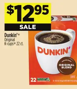 Dollar General Dunkin' Original K-cups offer