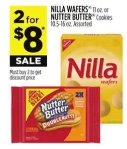 Dollar General NILLA WAFERS 11 oz. or NUTTER BUTTER Cookies 10.5-16 oz offer