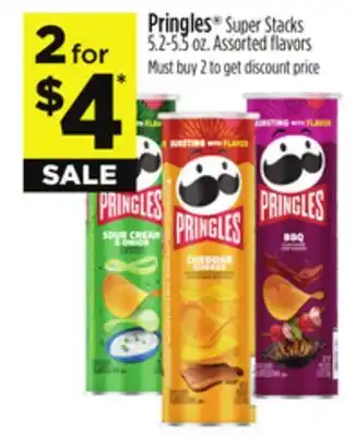 Dollar General Pringles Super Stacks offer
