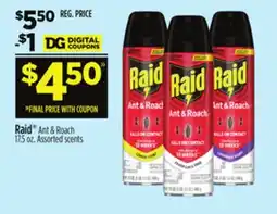 Dollar General Raid Ant & Roach offer