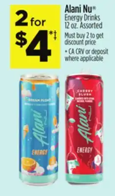 Dollar General Alani Nu Energy Drinks offer
