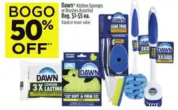 Dollar General Dawn Kitchen Sponges or Brushes offer