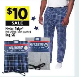 Dollar General Mission Ridge TM Men's Sleep Pants offer
