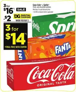 Dollar General Coca-Cola or Sprite offer