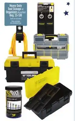 Dollar General Heavy Duty Tool Storage or Organizers offer