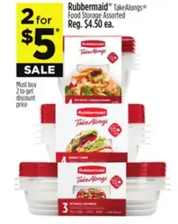 Dollar General Rubbermaid TakeAlongs Food Storage offer