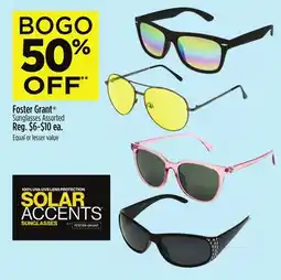 Dollar General Foster Grant Sunglasses offer