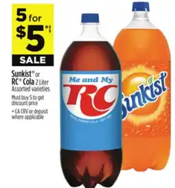 Dollar General Sunkist or RC Cola offer