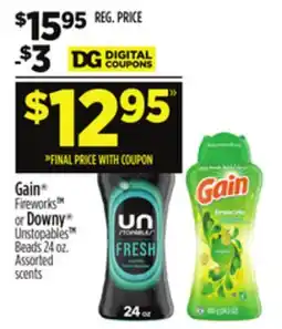 Dollar General Gain or Downy offer