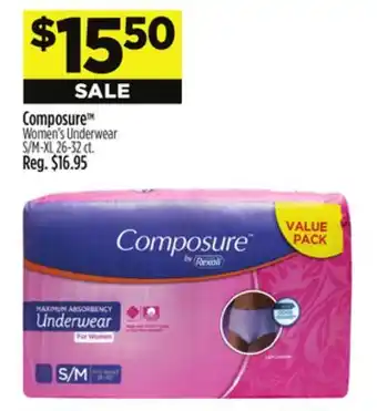 Dollar General Composure TM Women's Underwear offer