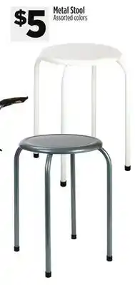 Dollar General Metal Stool offer