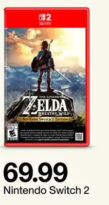 Target ZELDA Nintendo Switch 2 offer