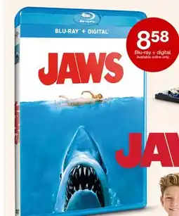 Target Jaws Blu-ray + digital offer