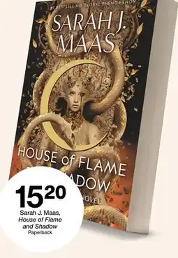 Target Sarah J. Maas, House of Flame and Shadow Paperback offer