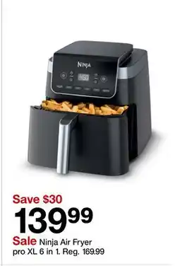 Target Ninja Air Fryer pro XL 6 in 1 offer