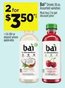 Dollar General Bai Drinks offer