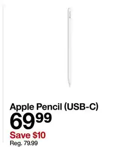 Target Apple Pencil (USB-C) offer