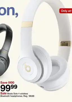 Target Beats Solo 4 wireless Bluetooth headphones offer