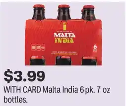 CVS Malta India 6 pk. 7 oz bottles offer