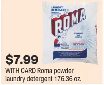 CVS Roma powder laundry detergent 176.36 oz offer