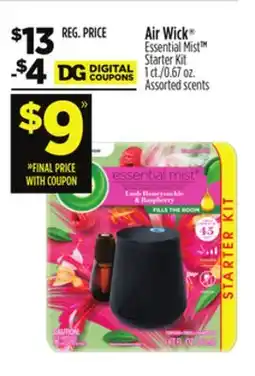 Dollar General Air Wick Essential Mist Starter Kit offer