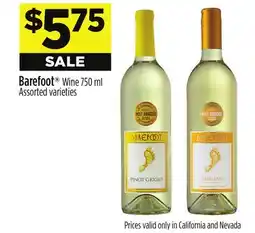 Dollar General Barefoot Wine offer
