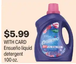 CVS Ensueño liquid detergent 100 oz offer