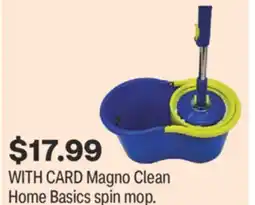 CVS Magno Clean Home Basics spin mop offer