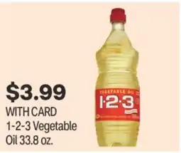CVS 1-2-3 Vegetable Oil 33.8 oz offer