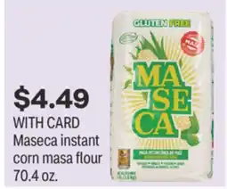 CVS Maseca instant corn masa flour 70.4 oz offer