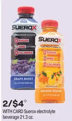 CVS Suerox electrolyte beverage 21.3 oz offer