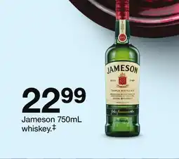Target Jameson 750mL whiskey.‡ offer