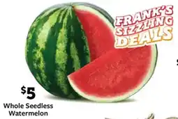 Fareway Whole seedless watermelon offer