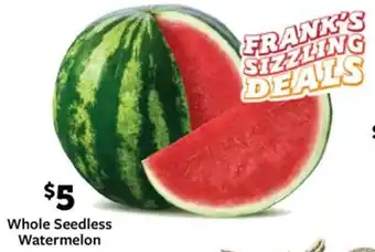 Fareway Whole seedless watermelon offer