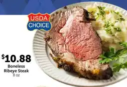 Fareway Boneless ribeye steak offer