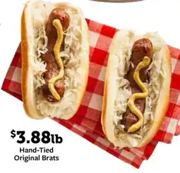 Fareway Hand tied original brats offer