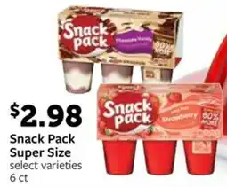 Fareway Snack pack super size offer