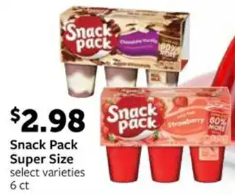 Fareway Snack pack super size offer