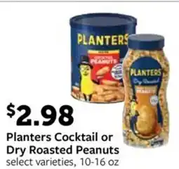 Fareway Planters cocktail or dry roasted peanuts offer