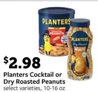 Fareway Planters cocktail or dry roasted peanuts offer