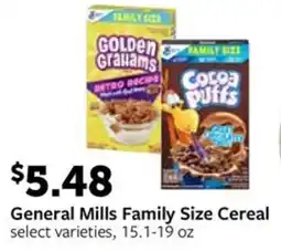 Fareway General mills family size cereal offer