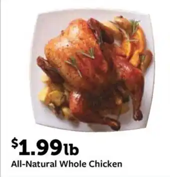 Fareway All natural whole chicken offer
