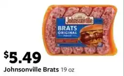 Fareway Johnsonville brats offer