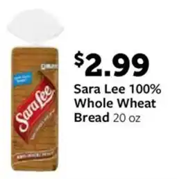 Fareway Sara lee whole wheat bread offer
