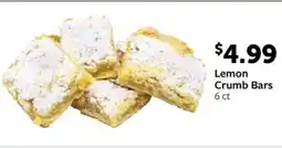 Fareway Lemon crumb bars offer
