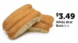 Fareway White brat buns offer