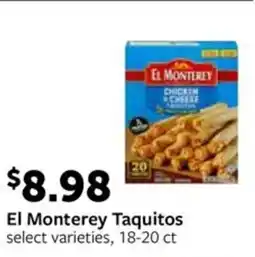Fareway El monterey taquitos offer