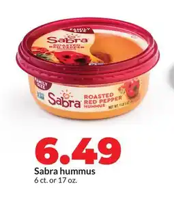 Hy-Vee Sabra hummus offer