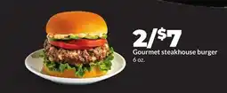Hy-Vee Gourmet steakhouse burger offer