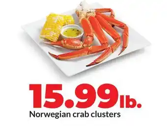 Hy-Vee Norwegian crab clusters offer